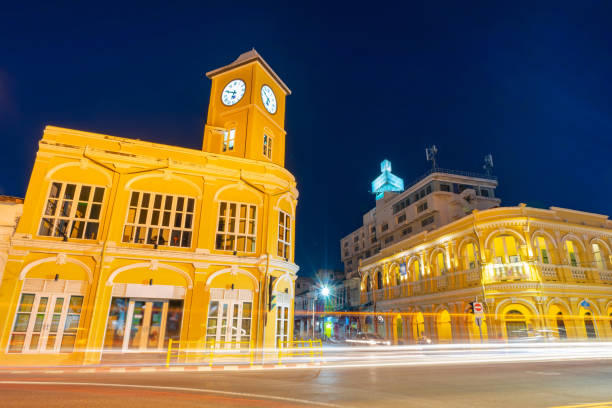 istock Old street with long exposure. Phuket, Thailand. 1092960142