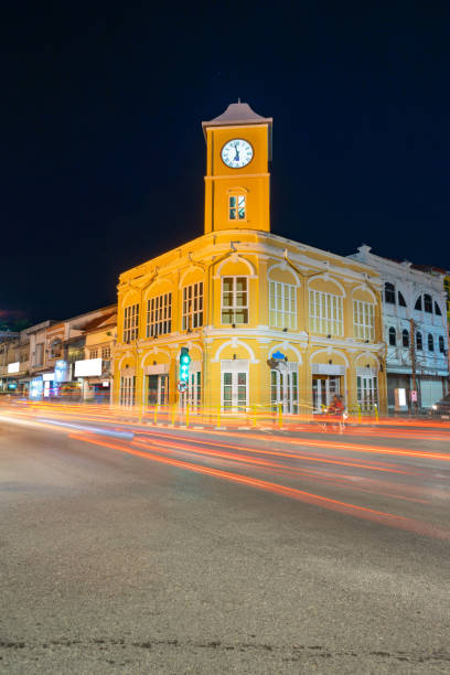 istock Old street with long exposure. Phuket, Thailand. 1092960210