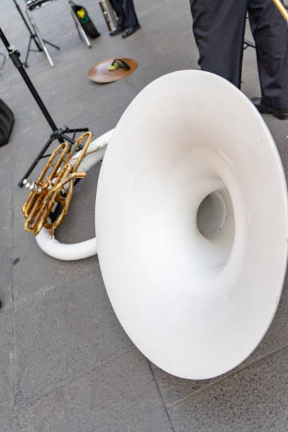 istock The band performance at Plaza de Armas in Lima 1092967256