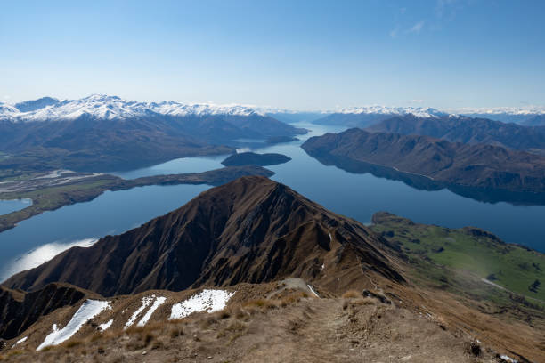 istock hiking up Roy's mountain next to Lake Wanaka 1093021002