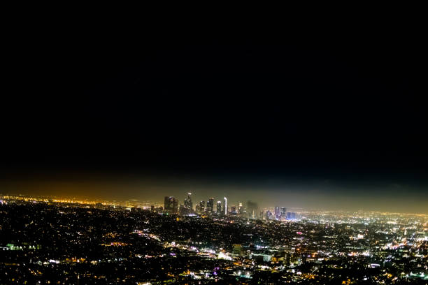 istock Los Angeles Skyline at Night at Griffith Observatory 1093021450
