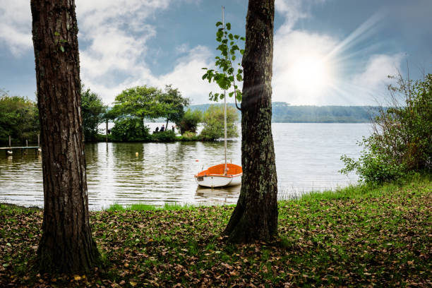 Landscape of a lake