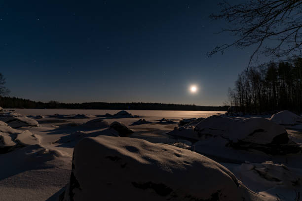 istock full moon and stars on a blue sky 1093076060