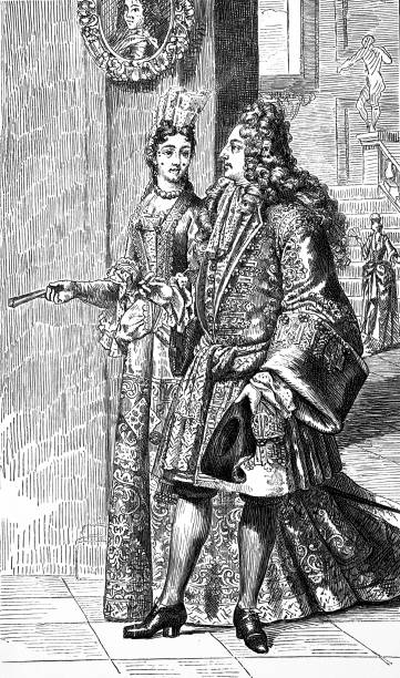 istock Court costume in the second half of the 17th century 1093090472