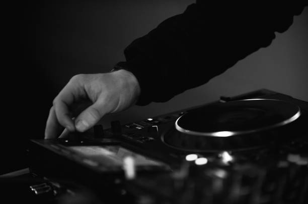 istock Cropped Hand Playing Sound Mixer 1093125378