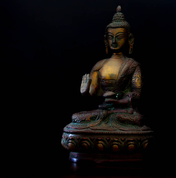 istock Metal Buddha statue 1093150418
