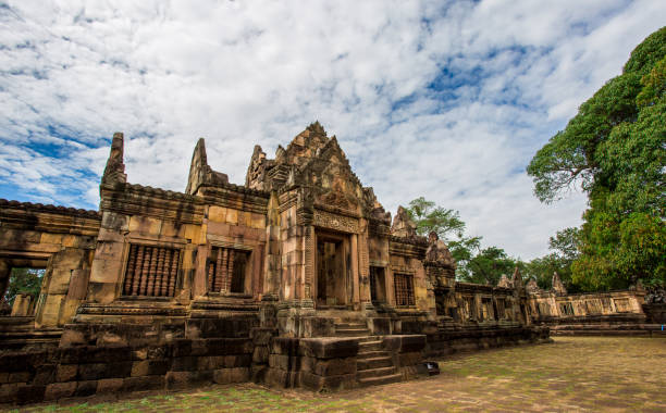 istock Ancient khmer temple Muang Tam in Buriram 1093150928