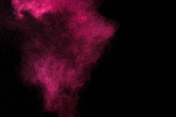 istock Abstract red and pink paint Holi. 1093158266