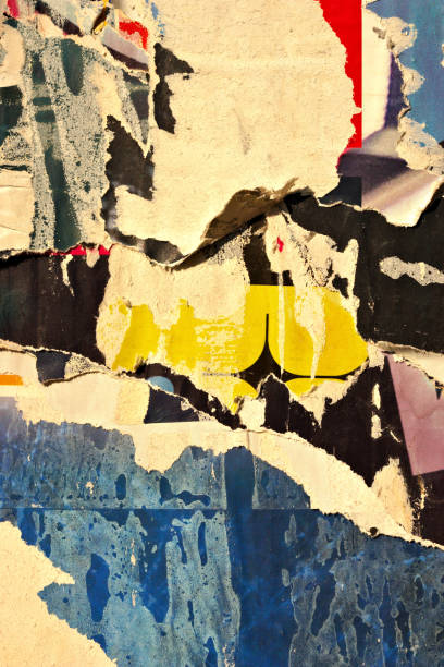 istock Old ripped blank torn paper crumpled creased posters grunge textures backdrop backgrounds placard 1093192426