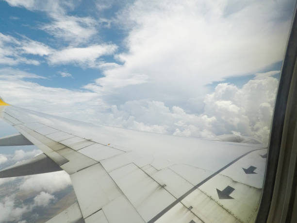 istock Landscape view from a commercial airplane. 1093197566