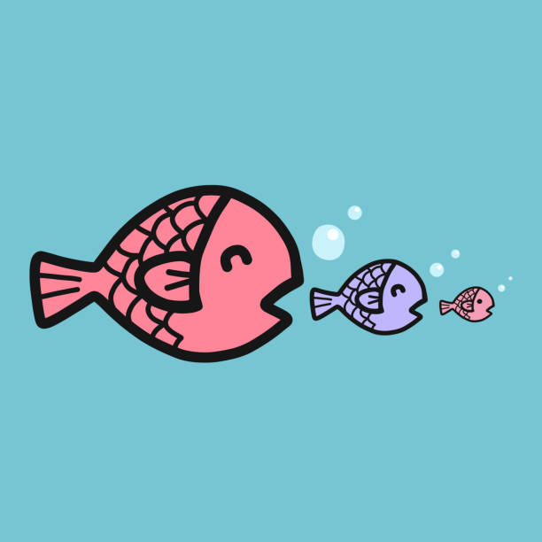 Ilustración de Los Peces Grandes Comen Peces Pequeños Dibujos Animados Vector Ilustración Concepto De Negocio y más Vectores Libres de Derechos de Alimento - iStock Ilustración de Los Peces Grandes Comen Peces Pequeños Dibujos Animados Vector Ilustración Concepto De Negocio y más Vectores Libres de Derechos de Alimento - iStock