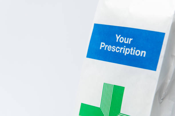 istock Prescription paper bag 1093207004