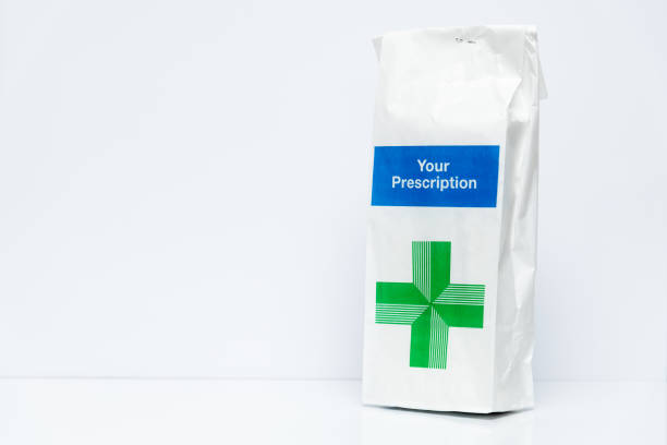 istock Prescription paper bag 1093207262