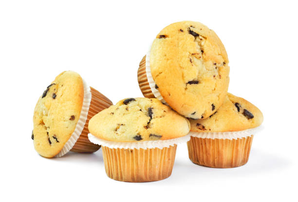 istock Delicious vanilla muffins with chocolate 1093211852