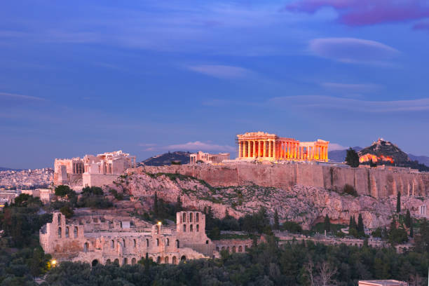 istock Acropolis Hill and Parthenon in Athens, Greece 1093212262