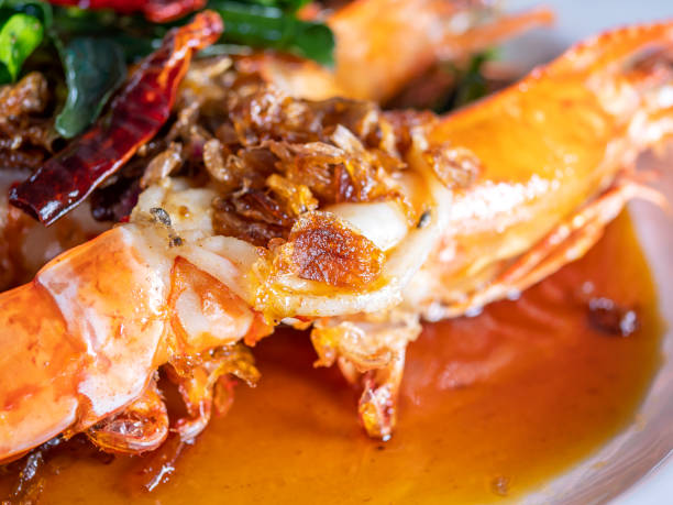 istock Shrimp with tamarind sauce 1 1093214472