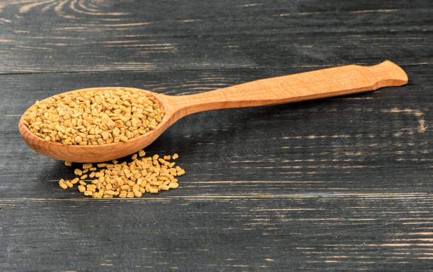 istock Seeds fenugreek in spoon 1093219284