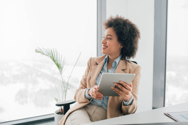 istock Business woman at office 1093220108