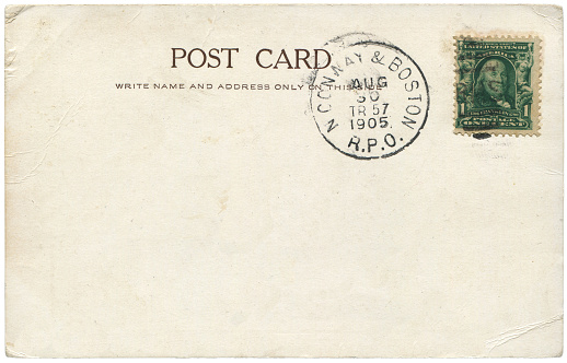 old Uruguay postage stamp