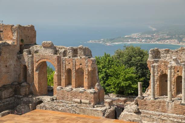 istock The ancient theatre in Taormina in Sicily 1093232274