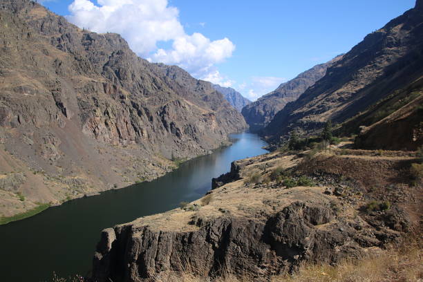 ヘルズ ・ キャニオン - snake river canyon ストックフォトと画像