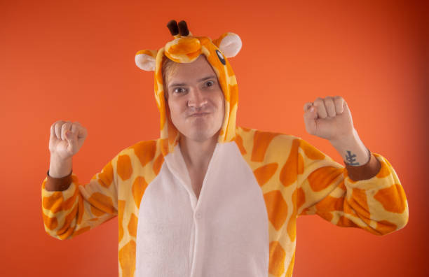 istock pajamas in the form of a giraffe 1093249502