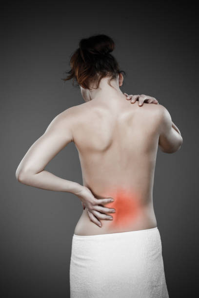istock Woman massaging back pain 1093249958