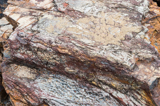 istock Pattern background of stone on the beach 1093250114