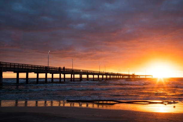 istock Sunrise at Bob Hall Pier 1093250782