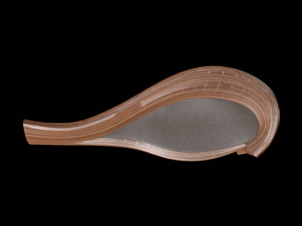 3d render of wooden bench steam