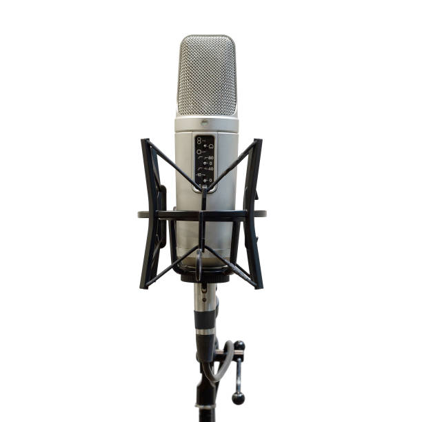 istock Microphone for voice recording. Isolated. 1093260750