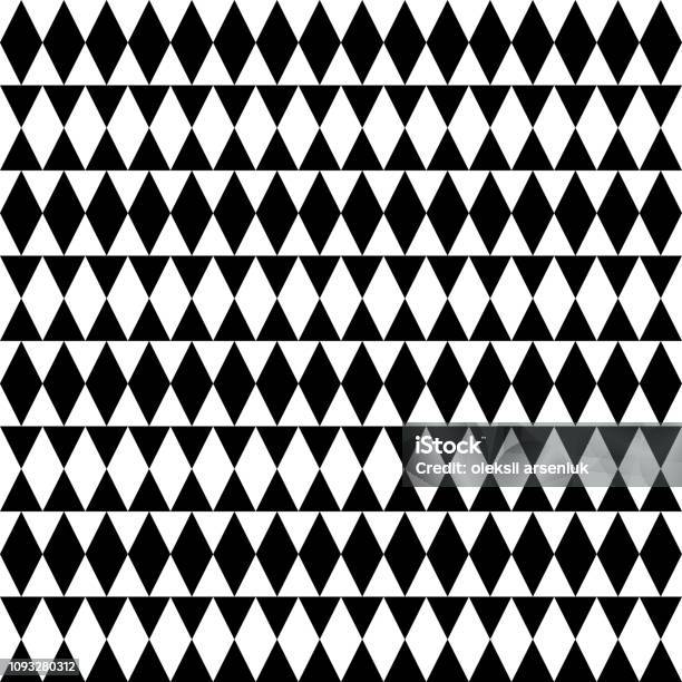 Seamless Triangles Or Pyramids Geometric Tile Pattern Stock ...