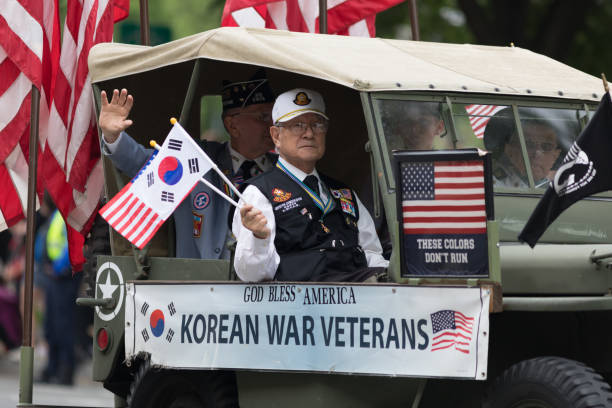 国立記念日パレード - korean war ストックフォトと画像