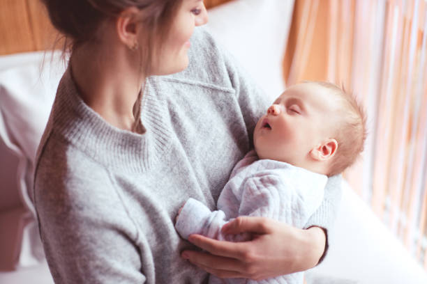 istock Mother holding baby boy 1093287358
