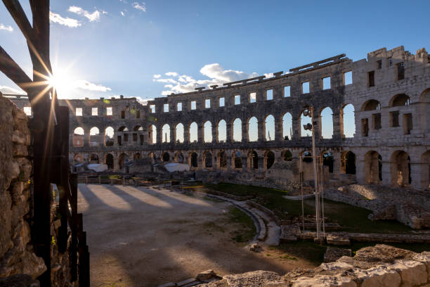 istock colosseum in pula, Croatia 1093287874