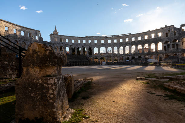 istock colosseum in pula, Croatia 1093287936