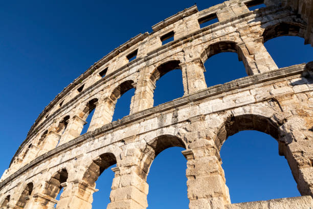 istock colosseum in pula, Croatia 1093287964