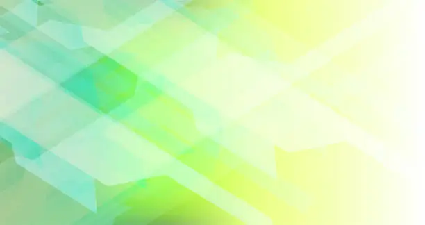 Vector illustration of Green Abstract Background - Illustration
