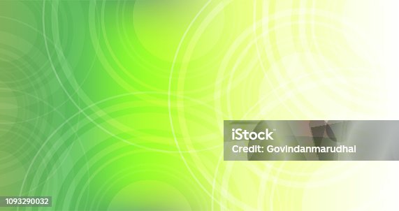 istock Green Color Circle shape technology abstract background 1093290032