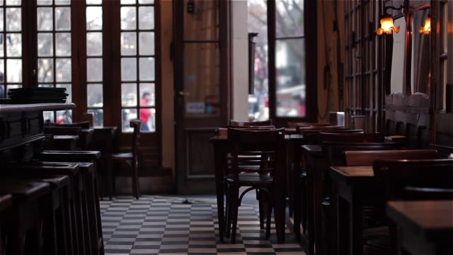 Old Cafe Of Buenos Aires (Argentina).