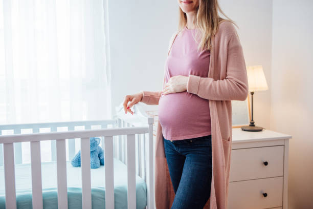 istock Mother in baby room 1093297246