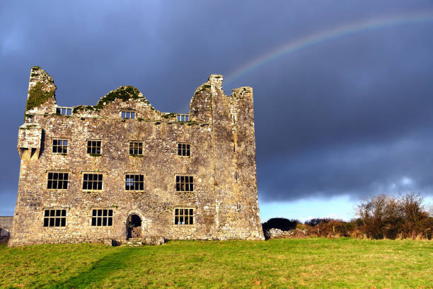 istock Rainbow at ruins of Leamaneh Castle 1093304586