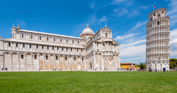 istock Piazza dei Miracoli complex with the leaning Tower of Pisa, Italy 1093321790