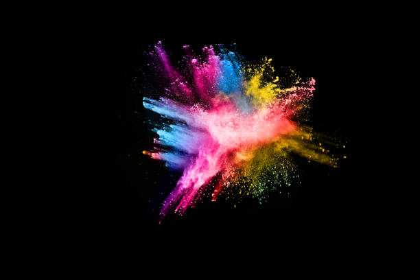 istock abstract colored dust explosion on a black background.abstract powder splatted background,Freeze motion of color powder exploding/throwing color powder, multicolored glitter texture. 1093325326
