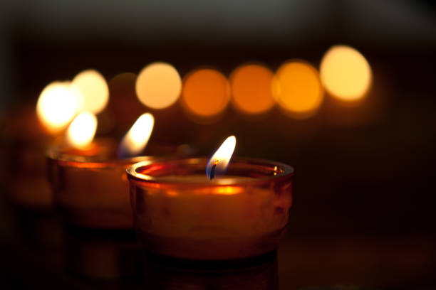 Candle in the church