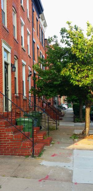 istock Rowhouses in Canton (Baltimore,MD) 1093356474