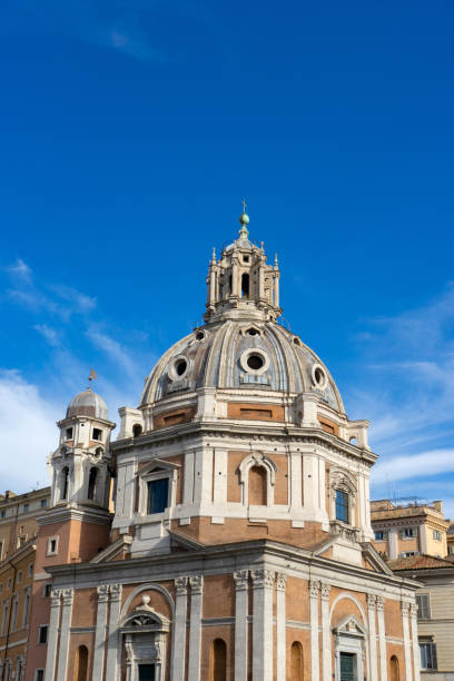 istock Church dome in Rome, Italy 1093370006