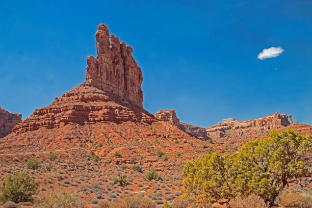 istock Scenic towering spires with a blue background in Monument Valley National Park. 1093416676