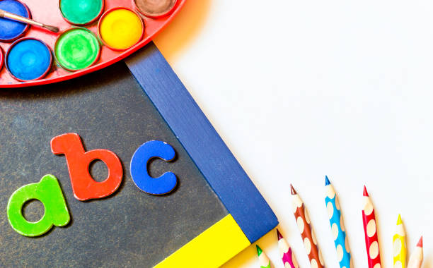istock School supplies on white  background. Back to school concept 1093459512