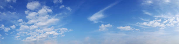 istock Panorama sky with cloud on a sunny day. 1093475000